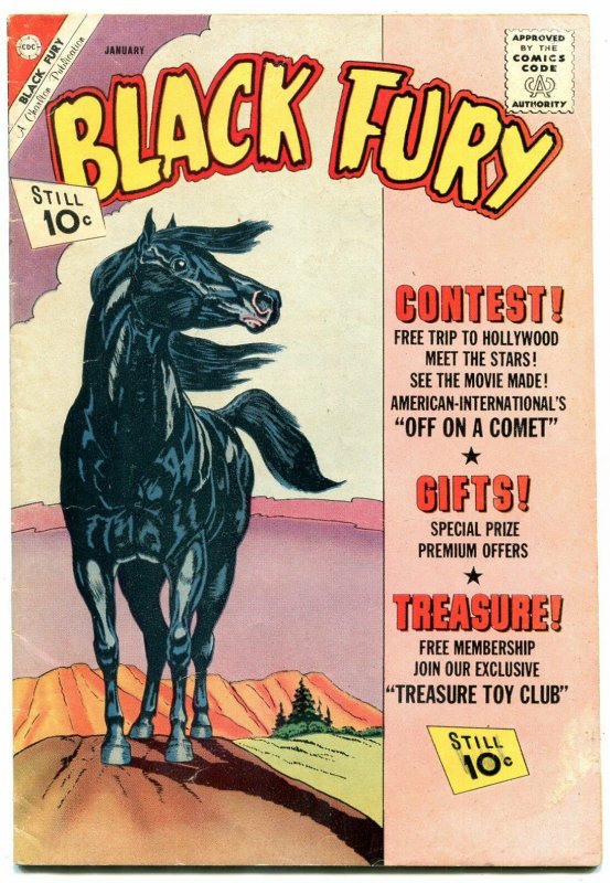 Black Fury #34 1962- Charlton Silver Age Western VG