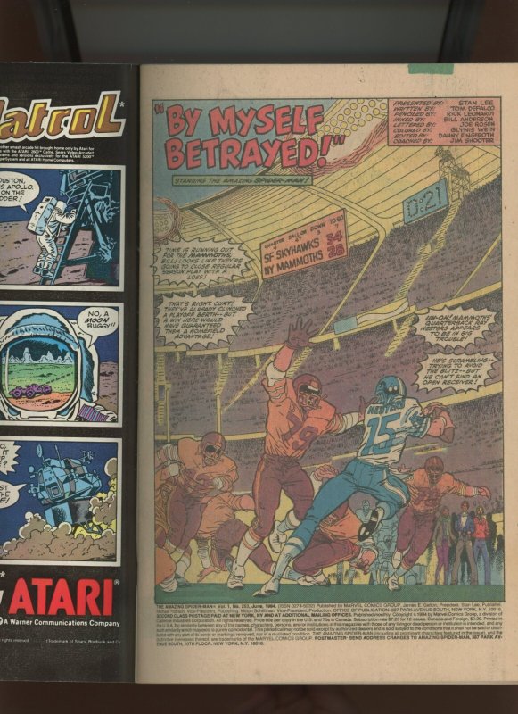 (1984) The Amazing Spider-Man #253: COPPER AGE! KEY ISSUE! DIRECT! (7.5)