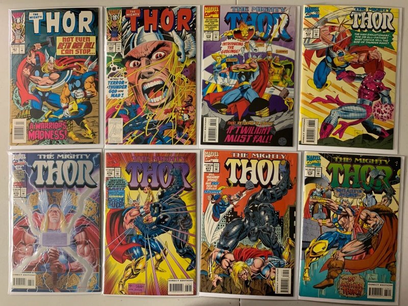 Mighty Thor comics lot #461-501 + 1 ann + 1 special direct 31 diff (1993-96)