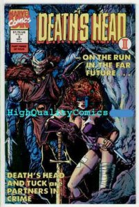 DEATH'S HEAD II #1 2 3, NM+, Marvel, 1992, Sci-Fi, Aliens, Blood, Liam Sharp