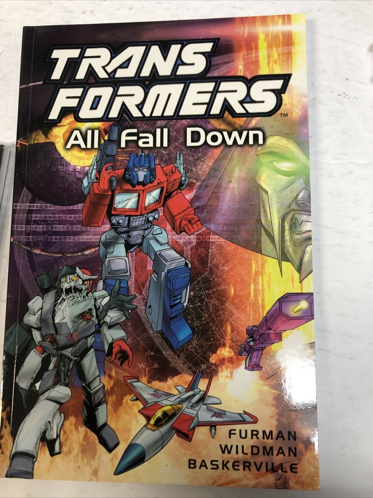 Transformers All Fall Down (2001) Titan TPB SC Simon Furman 9781840233001  Comic Books Modern Age, Transformers HipComic