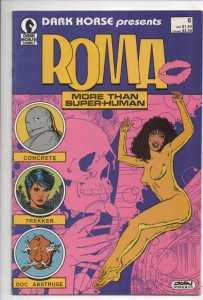 Dark Horse Presents ROMA #6, VF+, Paul Chadwick, Concrete 1986