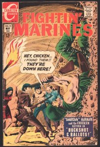 Fightin' Marines #27 1958-Charlton-10¢ cover price-Test At Tarawa