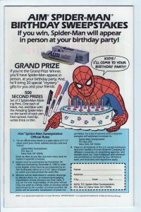 AMAZING SPIDER-MAN AIM TOOTHPASTE GIVEAWAY - 6.0, WP - Green Goblin