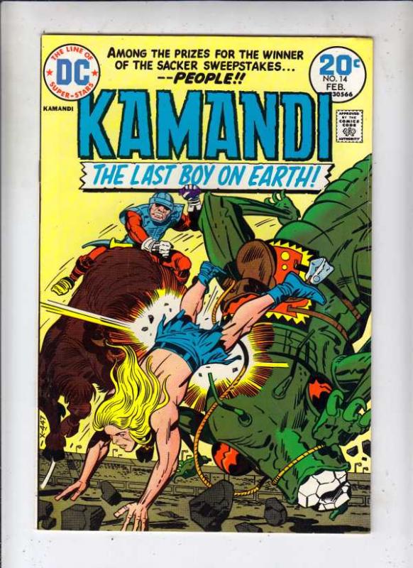 Kamandi the Last Boy on Earth #14 (Feb-74) VF High-Grade Kamandi