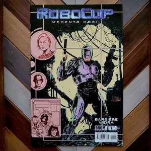 ROBOCOP: MEMENTO MORI #1 (BOOM 2014) ONE-SHOT By Ed Barbiere / Mooneyham Cover