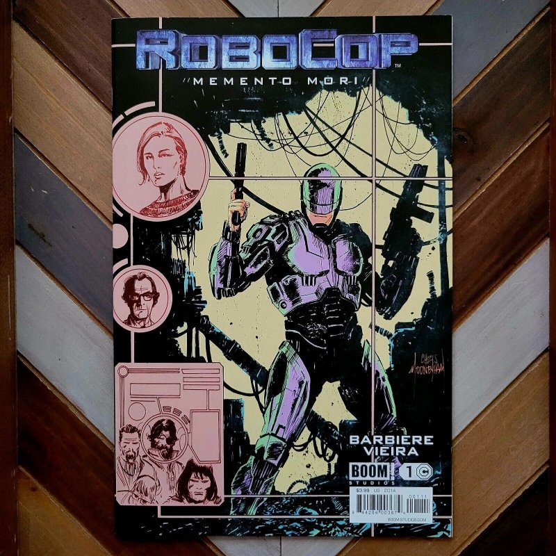 ROBOCOP: MEMENTO MORI #1 (BOOM 2014) ONE-SHOT By Ed Barbiere / Mooneyham Cover
