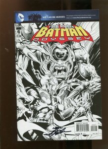 BATMAN ODYSSEY #6 (9.2) SIGNED BY NEAL ADAMS! 2012
