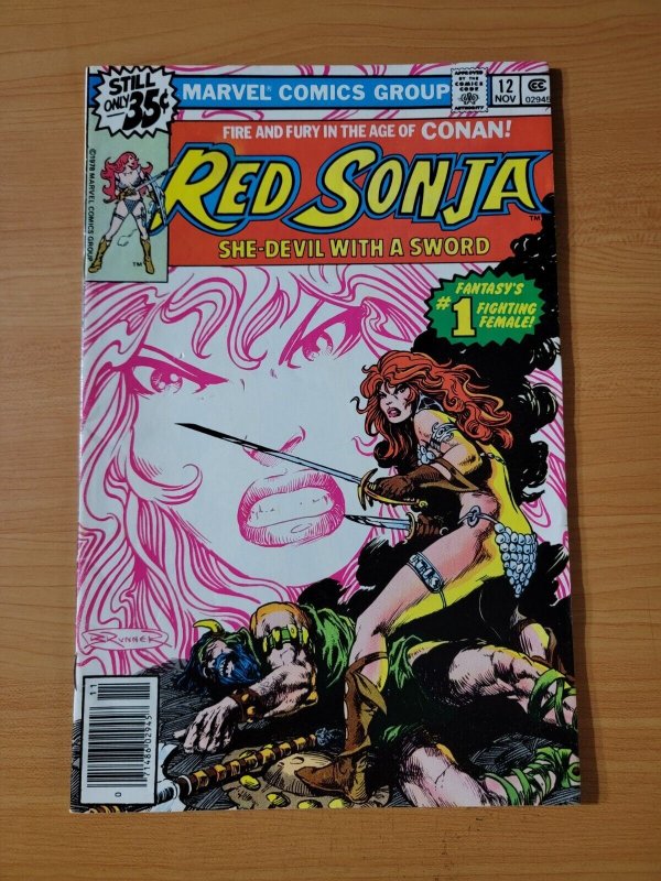Red Sonja #12 ~ VERY FINE - NEAR MINT NM ~ 1978 Marvel Comics