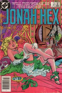 Jonah Hex #87 (Newsstand) FN ; DC | October 1984 Western
