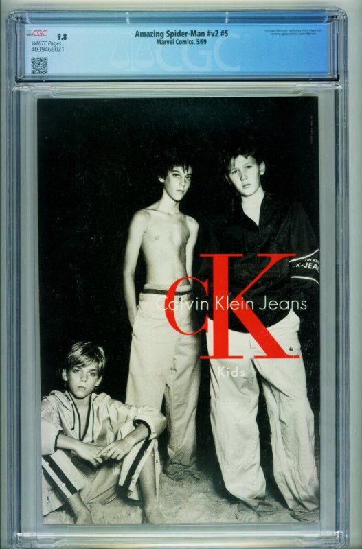 Amazing Spider-Man #5  1999 - Marvel -CGC 9.8 - Comic Book-4039468021