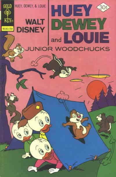 Huey, Dewey, and Louie Junior Woodchucks #43 VF/NM; Gold Key | save on shipping