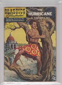 Classics Illustrated 120 The Hurricane (1954)