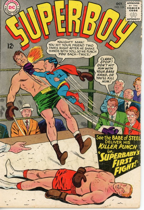 Superboy 124 VG  1965