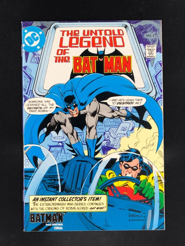 The Untold Legend of the Batman #2 (1980) Second Printing