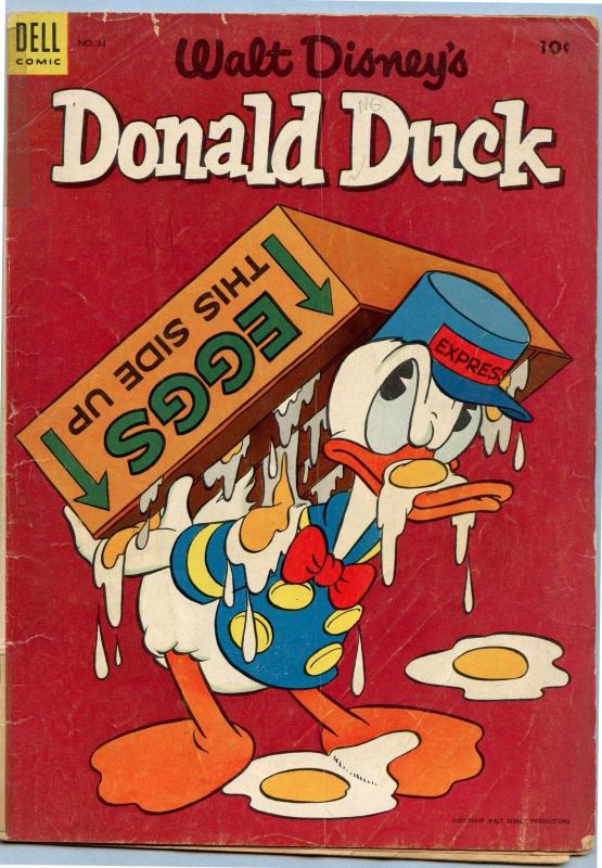 Donald Duck 34 Apr 1954 GD-VG (3.0)