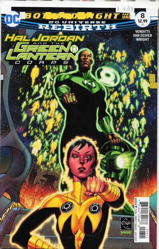 Hal Jordan and the Green Lantern Corps #8 (2017)