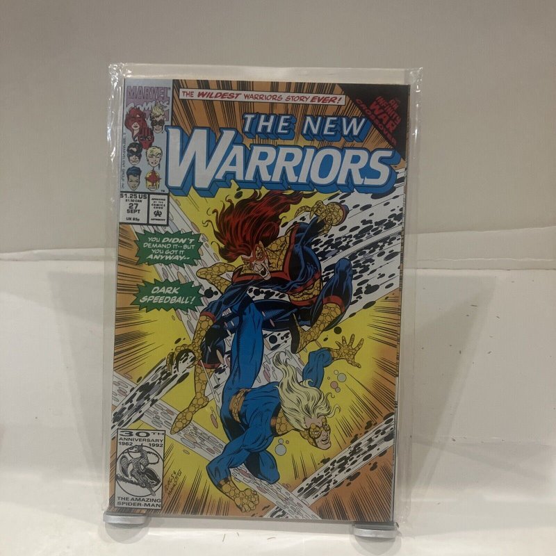 The New Warriors #27 Sept. 1992 Marvel Comics