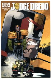 JUDGE DREDD #9, NM, IDW,  2012, Sci-fi, Police, I am the Law, more in store