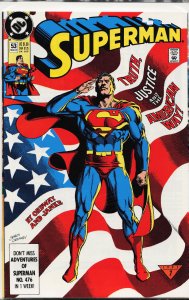 Superman #53 (1991) Superman