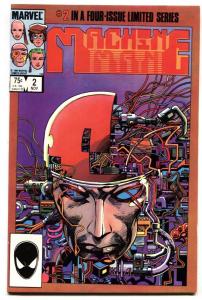 Machine Man #2 1984-Second issue-Marvel comic boom NM-