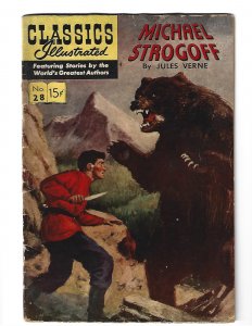 Classics Illustrated #28 Michael Strogoff