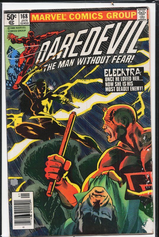 Daredevil #168 (1981) Elektra [Key Issue]