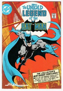 Untold Legend of the Batman #2 VINTAGE 1980 DC Comics 