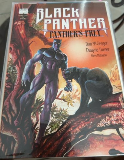 Black Panther: Panther's Prey #1 (1991) Black Panther 