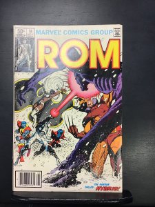 Rom #18 Newsstand Edition (1981) vf
