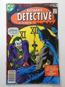 Detective Comics #475 (1978) The Laughing Fish! Solid GVG Condition!