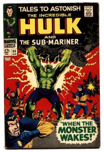 TALES TO ASTONISH #99 comic book VG HULK/SUB-MARINER-1967