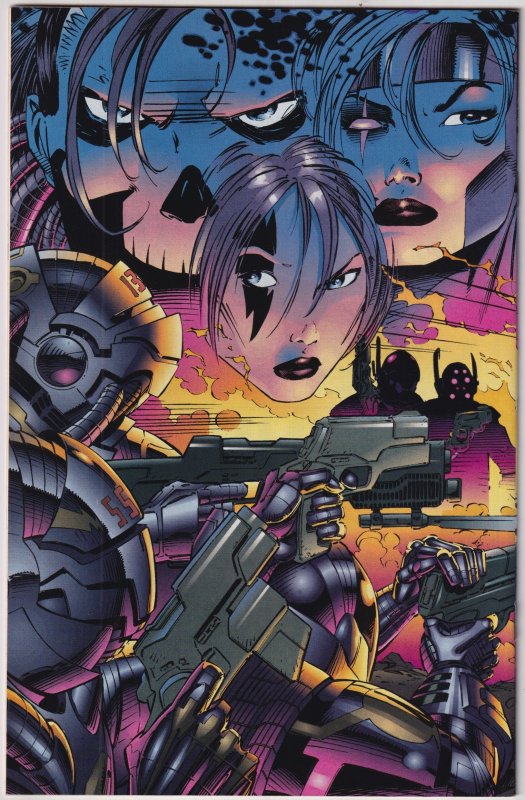 Cyber Force #1 (1992) [Key Issue] NEWSSTAND EDITION