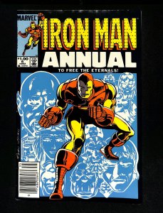 Iron Man Annual #6 Newsstand Variant