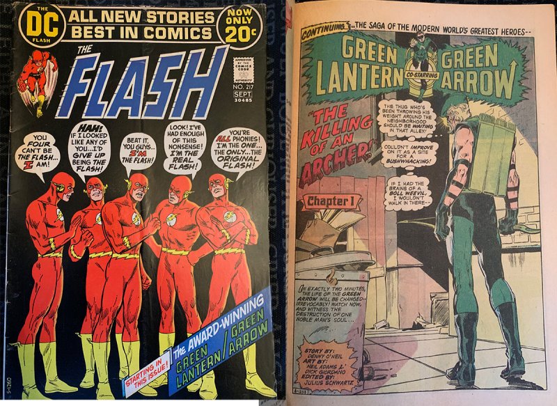 Green Lantern Green Arrow collection