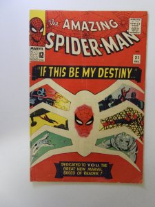 The Amazing Spider-Man #31 (1965) 1st Appearance Of Gwen Stacy & Harry Osborn VG
