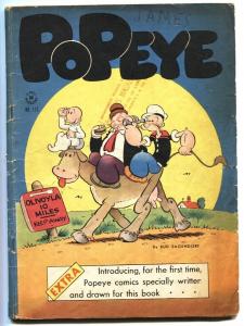 Four Color Comics #113 1946 1st original POPEYE story