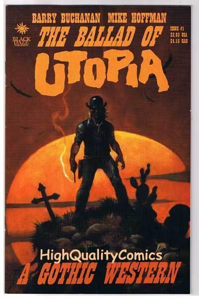 BALLAD of UTOPIA 1, VF/NM, Gothic Western, Mike Hoffman, 2000, more MH in store