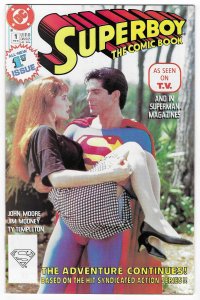 Superboy: The Comic Book #1 Direct Edition (1990)