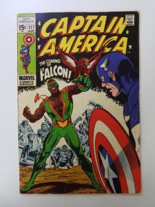 Captain America #117 (1969) 1st appearance of The Falcon VG/FN condition