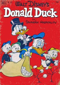 Four Color Comics (2nd Series) #379 VG ; Dell | low grade comic Donald Duck Marc