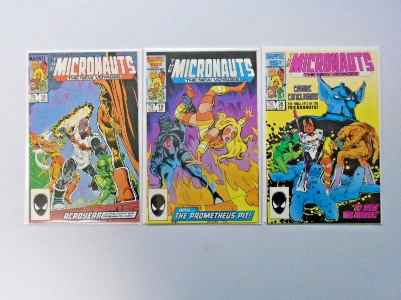 Micronauts The New Voyages SET:#1-20, 8.0/VF (1984-1986)