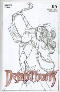 DEJAH THORIS #5 G Variant, NM-, Sway, 2023, of Mars, Burroughs