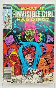 WHAT IF...  #42 The Invisible Girl had DIED?   NEWSSTAND   1983   Marvel   VF/NM