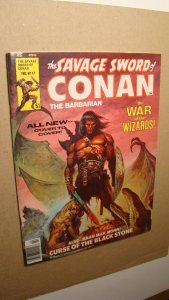 SAVAGE SWORD OF CONAN 17 *HIGH GRADE* ICONIC WIZARD WAR NOREM ART BRAN MAK MORN