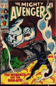 The Avengers #62 (1969) The Avengers [Key Issue]
