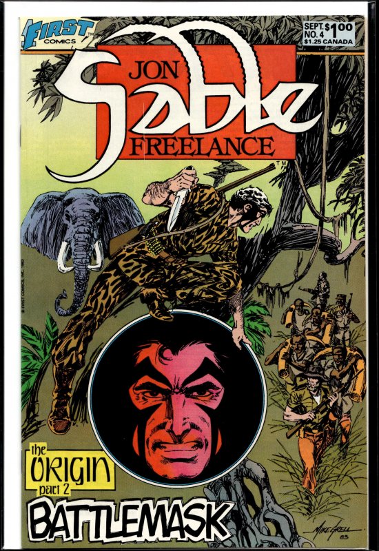 Jon Sable, Freelance #4 (1983) Jon Sable
