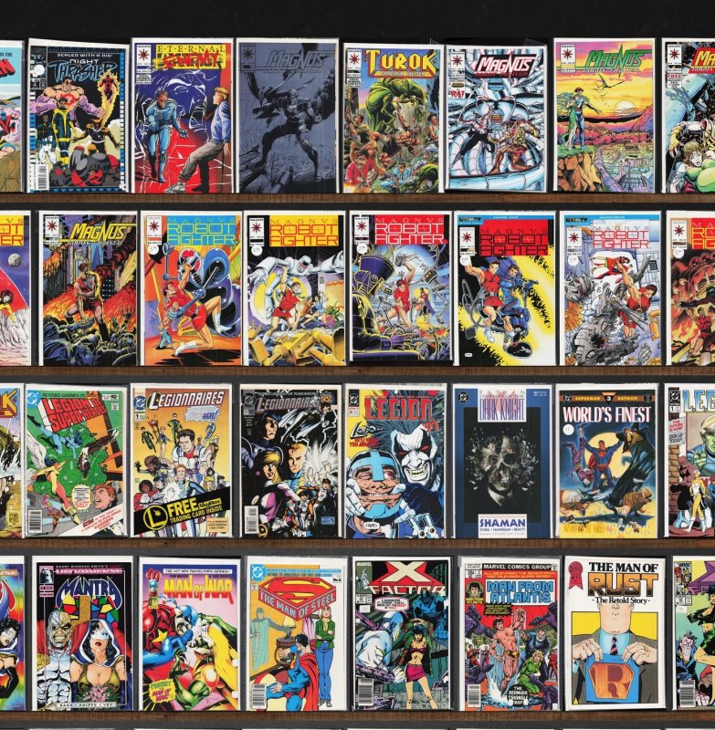 Huge Lot 150+ Comics with Magnus Robot Fighter, Mantra, X-Factor & More!