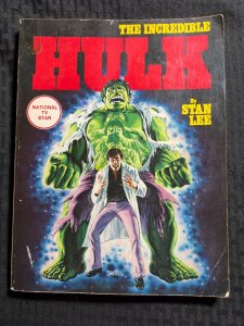1978 THE INCREDIBLE HULK by Stan Lee SC Poor/GD 1.5 Fireside