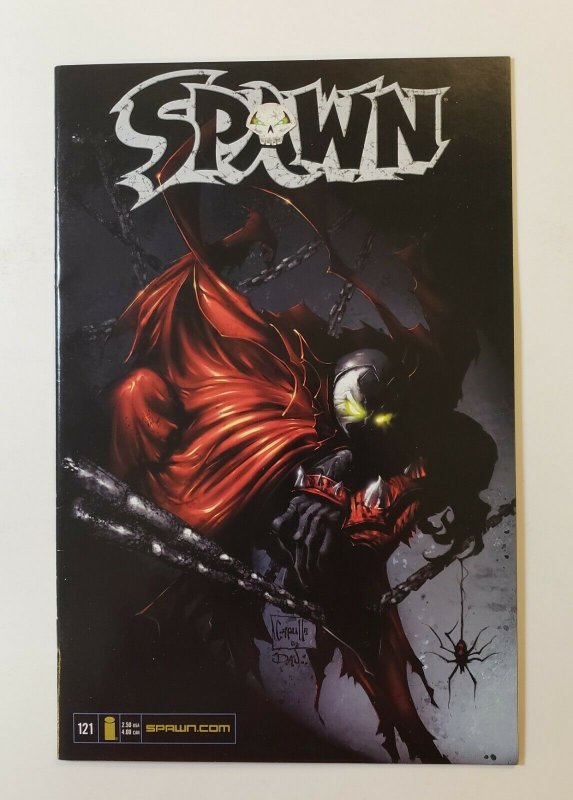 SPAWN #121 IMAGE COMICS 2002  VF+ CAPULLO COVER LOW PRINT RUN